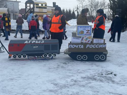 На Привокзальной площади Агрыза отметили Масленицу (ФОТО)