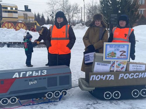 На Привокзальной площади Агрыза отметили Масленицу (ФОТО)
