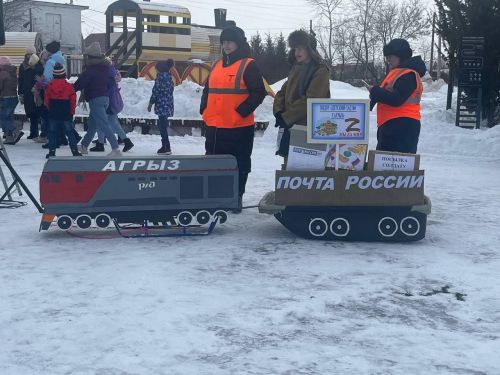 На Привокзальной площади Агрыза отметили Масленицу (ФОТО)
