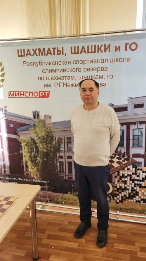 Ленар Мурзин занял второе место в личном первенстве РТ по шахматам среди ветеранов