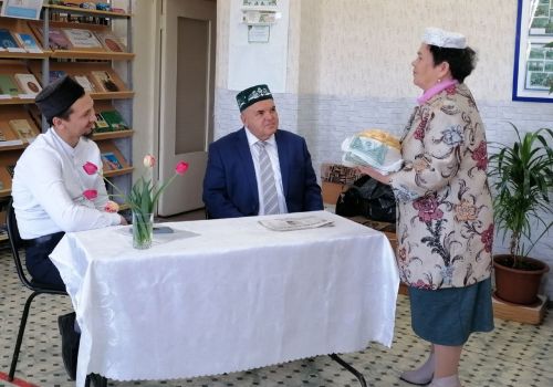 Үзәк китапханәдә Мәскәү шәһәренең «Татарлар һәм төрки халыклар милли конгрессы» җитәкчесе Ямалиев Рөстәм белән очрашу узды