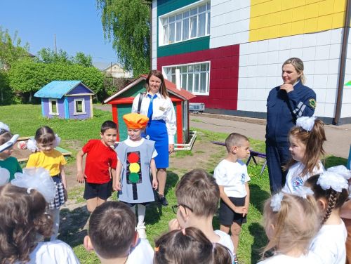 В детском саду №6 прошло мероприятие по ПДД