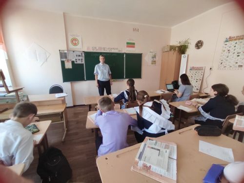Школьникам Агрыза напомнили о правилах ПДД