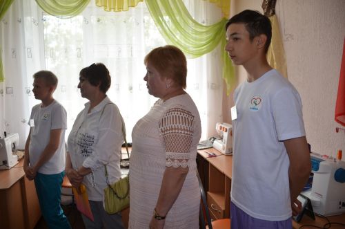 В Красном Боре состоялось торжественное открытие детской швейной мастерской «Ласка-стиль» (ФОТОРЕПОРТАЖ)