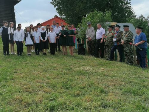 В Агрызском районе почтили память погибшего пограничника Анвара Зайнутдинова