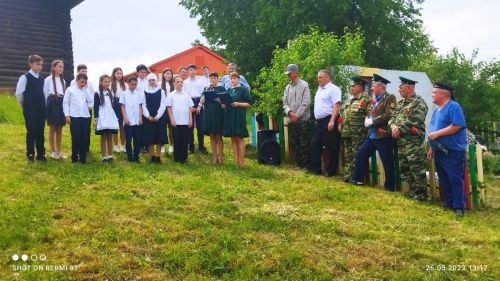 В Агрызском районе почтили память погибшего пограничника Анвара Зайнутдинова