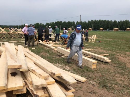 Главы сельских поселений лично помогают в подготовке к празднику «Семык-2023»