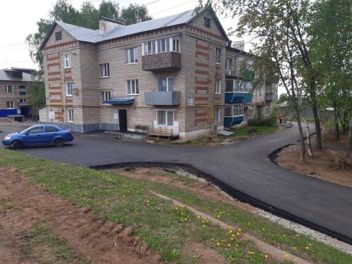 5 дворов в Красном Боре отремонтированы по программе «Наш двор»