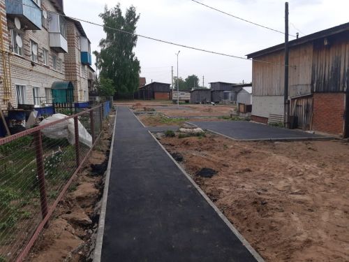 5 дворов в Красном Боре отремонтированы по программе «Наш двор»