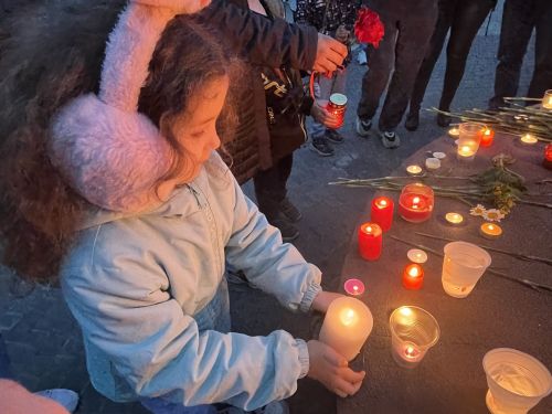 На площади Победы в Агрызе прошла акция «Свеча Памяти»