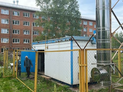 В Агрызе продолжается подготовка к новому отопительному сезону