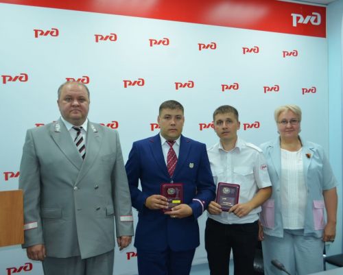 Агрызские железнодожники награждены нагрудным знаком «За безопасность движения на Горьковской железной дороге»