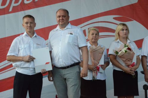 В День железнодорожника в Агрызе наградили лучших работников железнодорожного узла