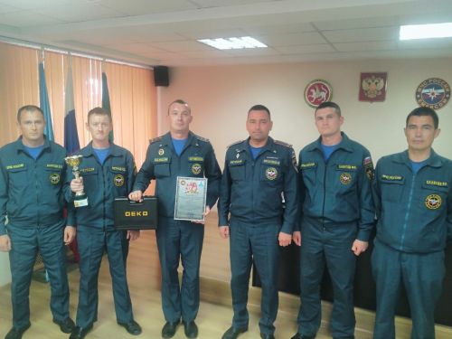 Команда пожарных из Агрыза заняла 2 место в республике (ФОТО)