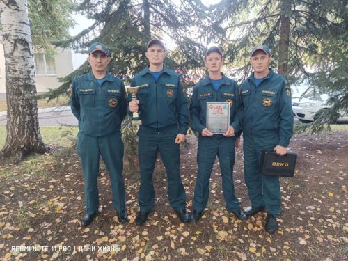 Команда пожарных из Агрыза заняла 2 место в республике (ФОТО)