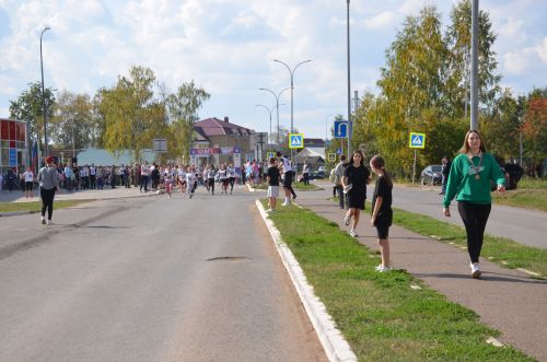Агрызцы присоединились к Всероссийскому забегу «Кросс наций» (ФОТО)