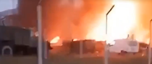 В результате взрыва на АЗС погибли двадцать человек (ВИДЕО)