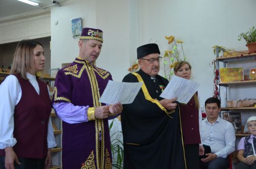 Внук Даута Губайди, ровесник города Агрыза Сагир Губайди принял участие на вечере памяти поэта (ФОТО)