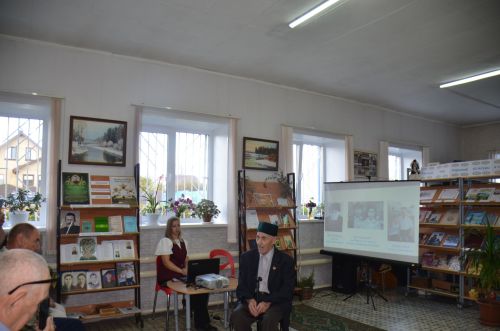 Внук Даута Губайди, ровесник города Агрыза Сагир Губайди принял участие на вечере памяти поэта (ФОТО)