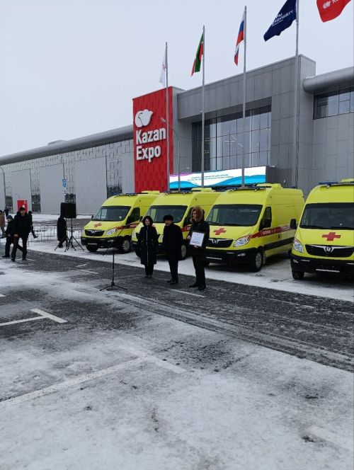 Агрызская ЦРБ получила новый автомобиль скорой помощи