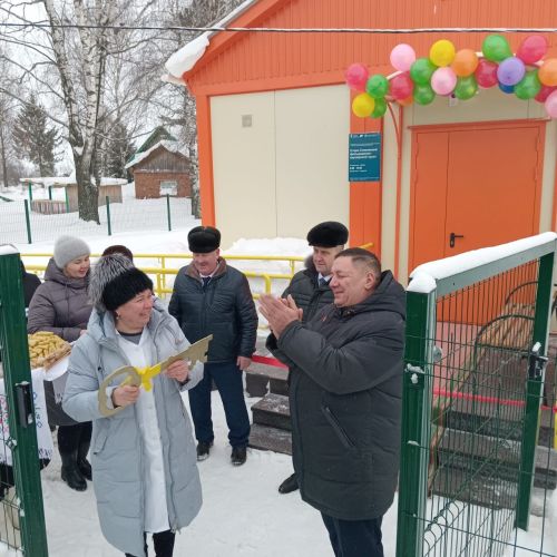 Благодаря Нацпроекту «Здравоохранение» в селе Старое Сляково открылся новый модульный ФАП
