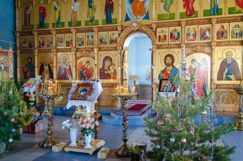 В праздник Христова Рождества в храме прп. Сергия Радонежского состоялись праздничные торжества