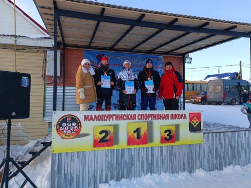 Состоялись лыжные гонки в рамках проекта «Малая Пурга - Агрыз - территория без границ»