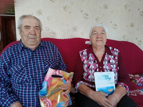 Иж-Бубыйда өлкән яшьтәге парларны хөрмәтләделәр