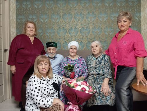 Тимерьюлчы ветеран олуг юбилеен каршы алды