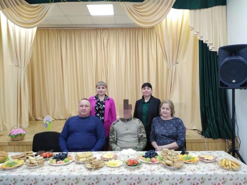 В Агрызском районе прошла встреча с участником СВО