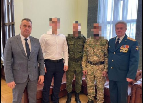 Әгерҗе районы делегациясе Ватанны саклаучылар көне уңаеннан Казанда бәйрәм тантанасында катнашты