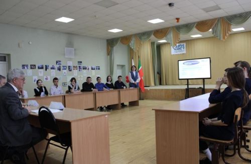 В Терсинской школе прошел парламентский урок