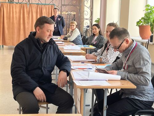 Глава Агрызского района принял участие в выборах президента