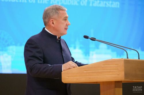 Миңнеханов татарстанлыларга сайлауда катнашкан өчен рәхмәт әйтте