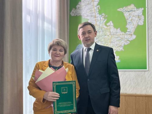 В администрации состоялось торжественное награждение