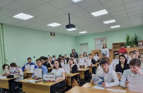 Сегодня агрызцы написали «Диктант Победы»