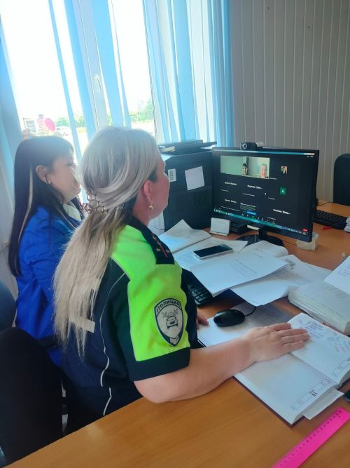 В Агрызе прошло онлайн-совещание на тему «Безопасность дорожного движения среди детей в период летних каникул»