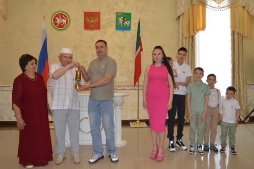 В Агрызе прошла торжественная церемония передачи капсулы семейного очага (ФОТО)