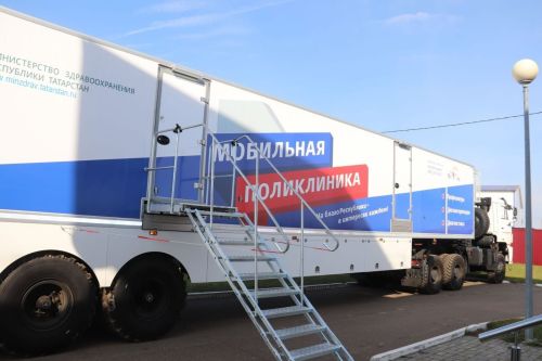 В Агрызском районе стартует работа мобильного комплекса - поликлиники