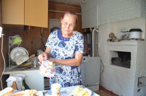 Мәмдүдә апа Гыймадиева - Иске Чекалда авылында бердәнбер татар