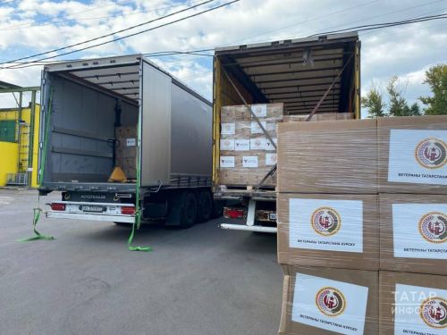 Союз ветеранов РТ отправил гуманитарную помощь в Курск