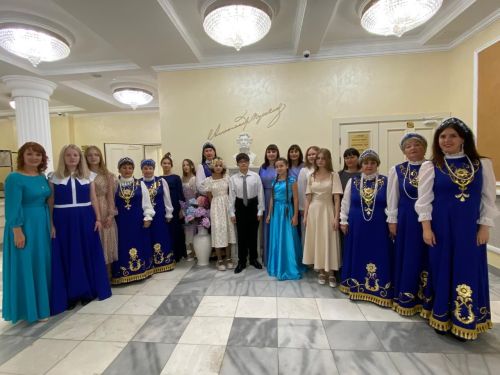 Агрызцы выступили на сцене Культурного центра им. Пушкина в Казани