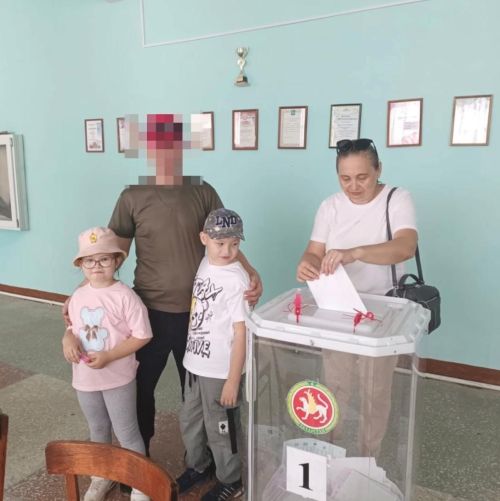 Участник СВО из Агрызского района отдал свой голос на выборах