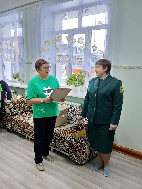 В Агрызской школе-интернате прошла встреча с экологами заказника Кичке-Тан