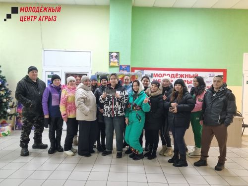 В новогодние каникулы в Агрызе прошла экстремальная игра «Всем выйти из сумрака»
