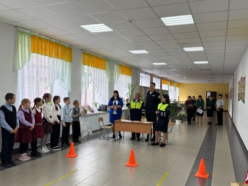 Посвящение в юные пешеходы прошло в Бимской школе