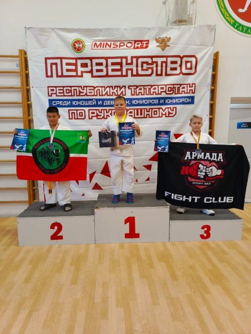Юные бойцы Агрыза блестяще выступили на Первенстве Татарстана по рукопашному бою