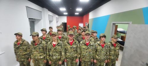Около 40 учащихся из Агрызского района приняли участие в учебных военных сборах