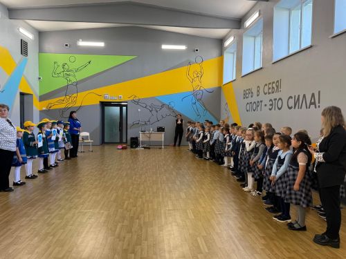 В Агрызе первоклассников посвятили в юные пешеходы