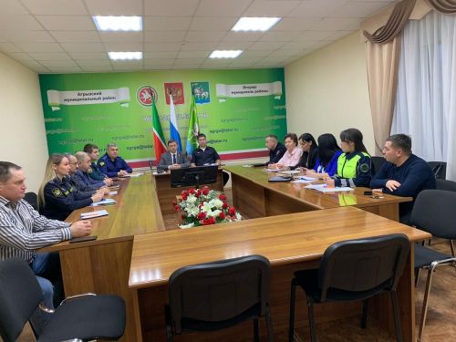 Агрызский район принял участие в заседании Правительственной комиссии РТ по БДД в режиме видеоконференции